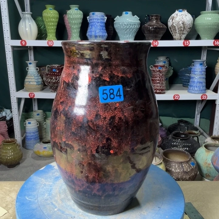 用***1景德镇陶瓷花盆花器584