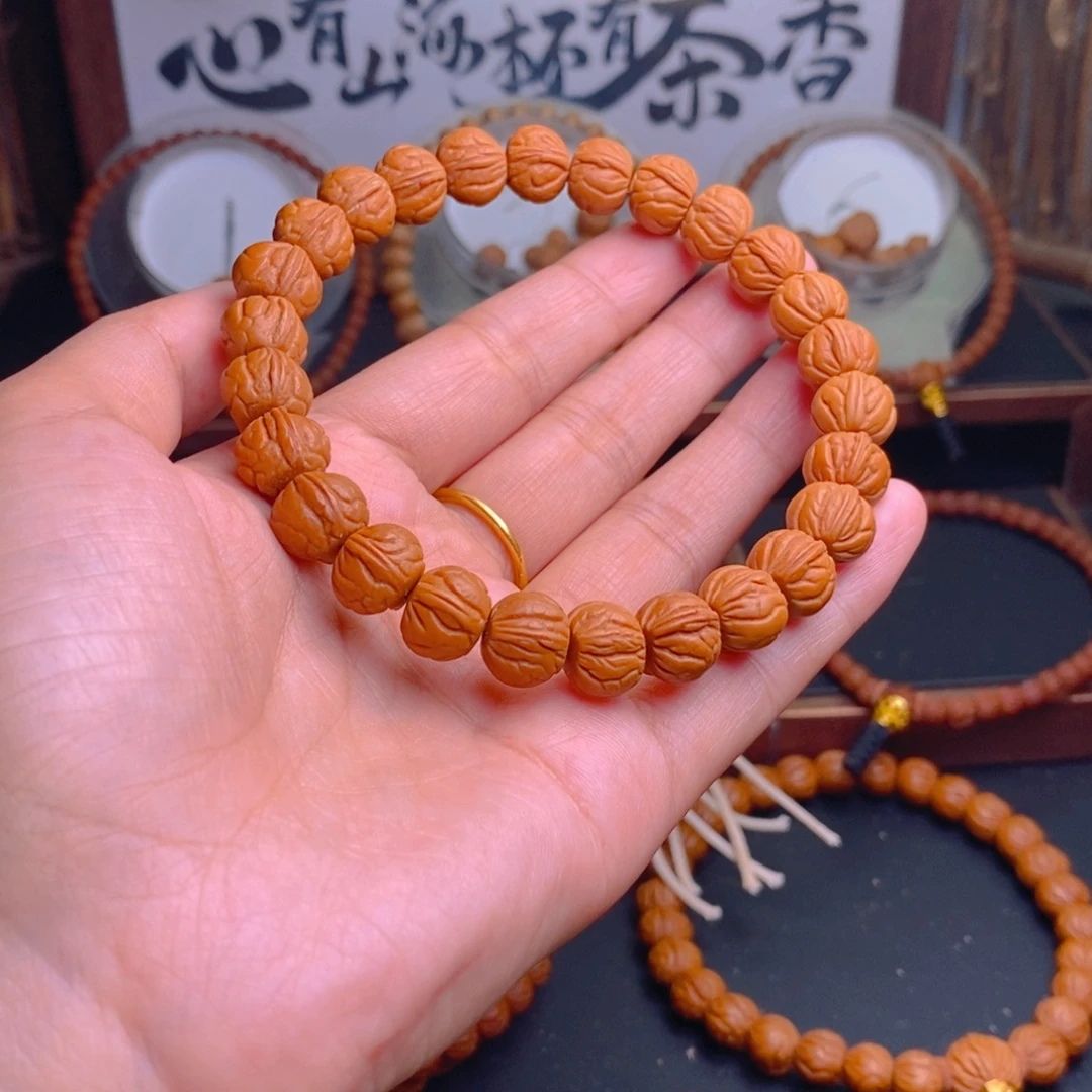 手串桃核龙纹桃核