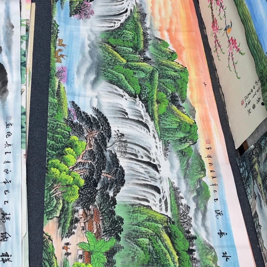 国画明月的直播间3