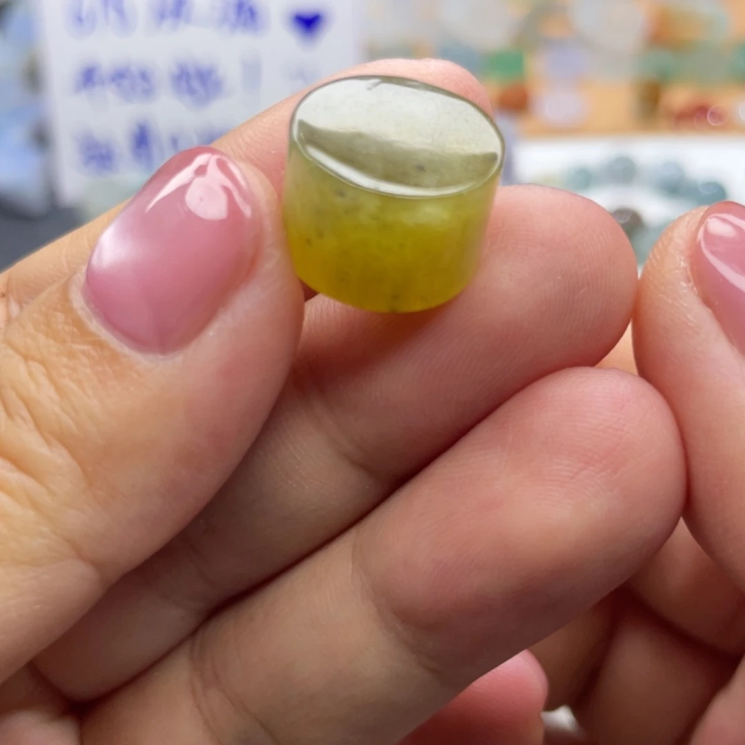 【闪购商品】定制翡翠未镶嵌天然翡翠冰黄乌鸡