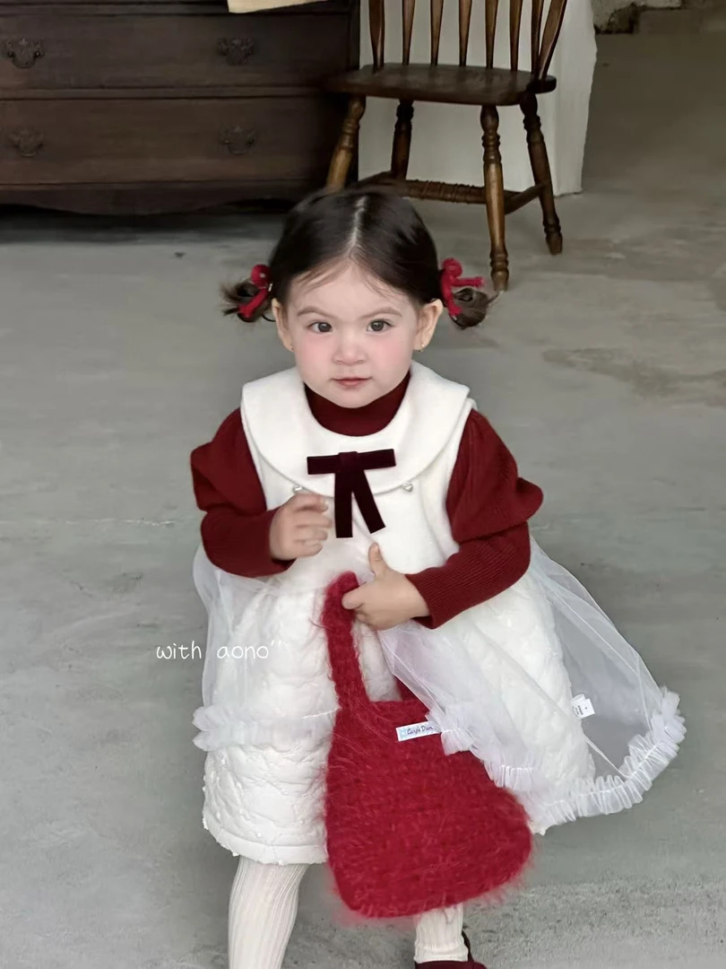 2025年款新款上新奶小西苏沫三个院婴童分体套装（下单备注编号）