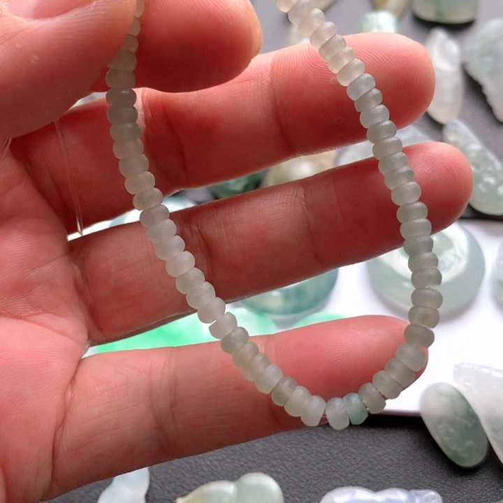 定制翡翠未镶嵌?****子手串