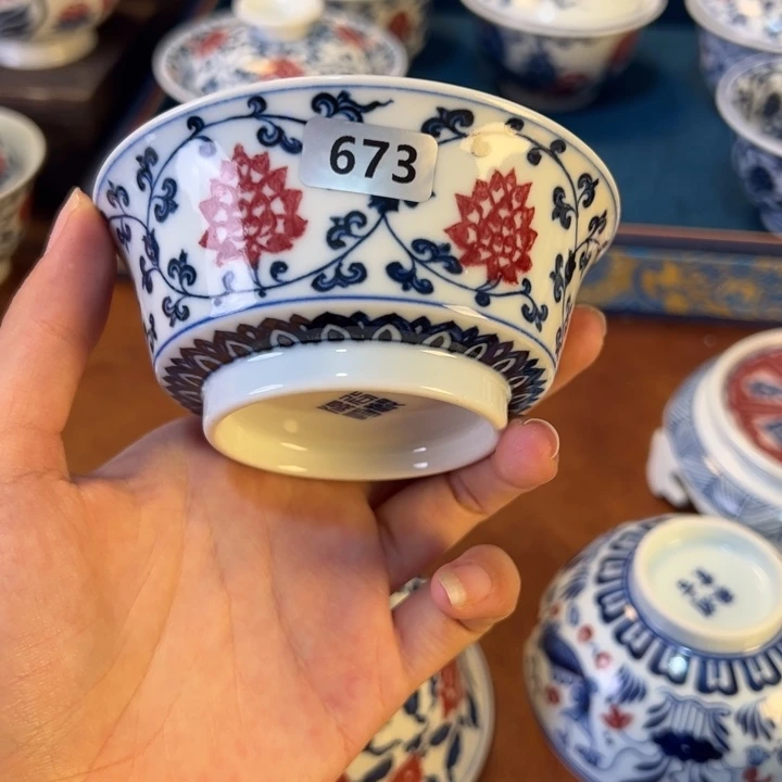 摆件673 茶器百宝箱陶瓷