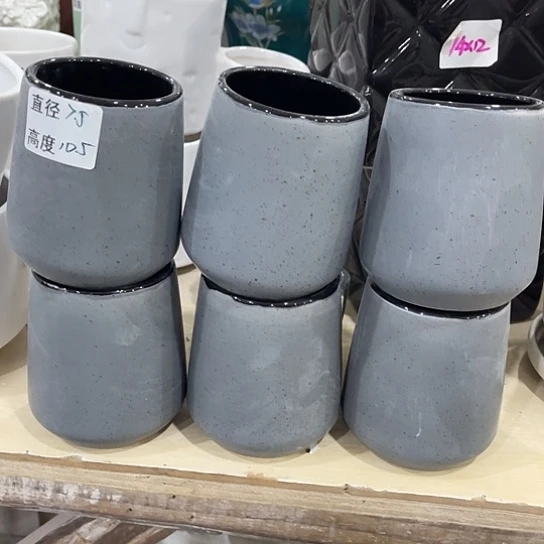 多肉绿植陶瓷花盆9.9包邮，有孔