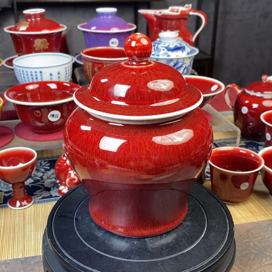 【闪购商品】景德镇名陶坊原矿郎红