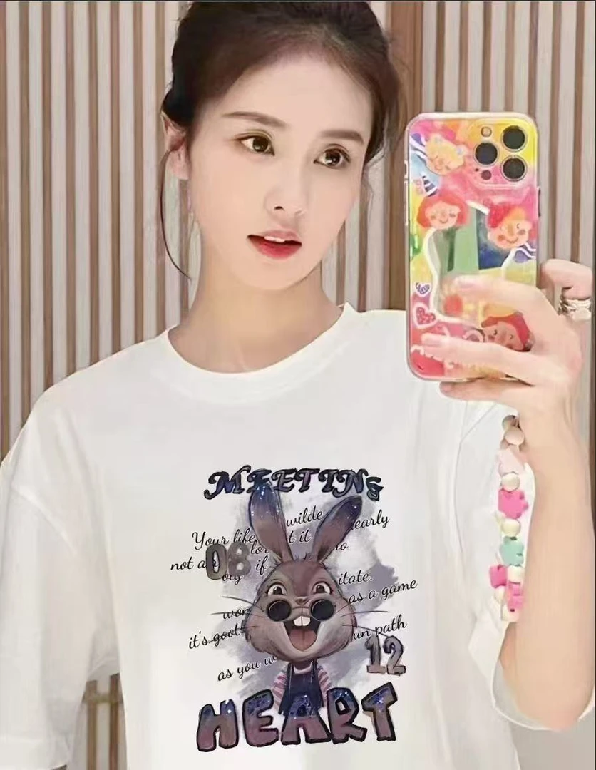 25年新款潮牌男女t恤,半袖,情侣款男士纯棉休闲纯棉男士