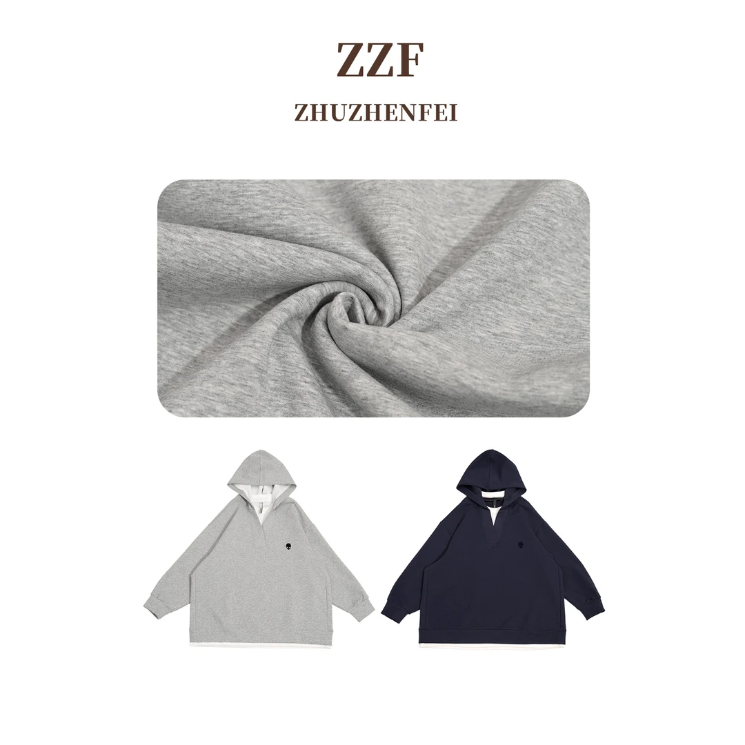 设计师原创新款休闲百搭时尚简约宽松显瘦舒适连帽卫衣Z351188