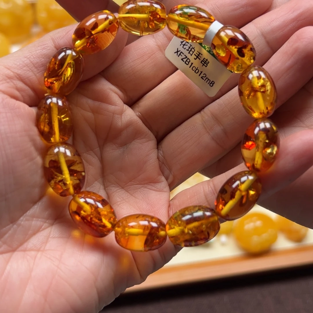 琥珀未镶嵌珠宝奇石