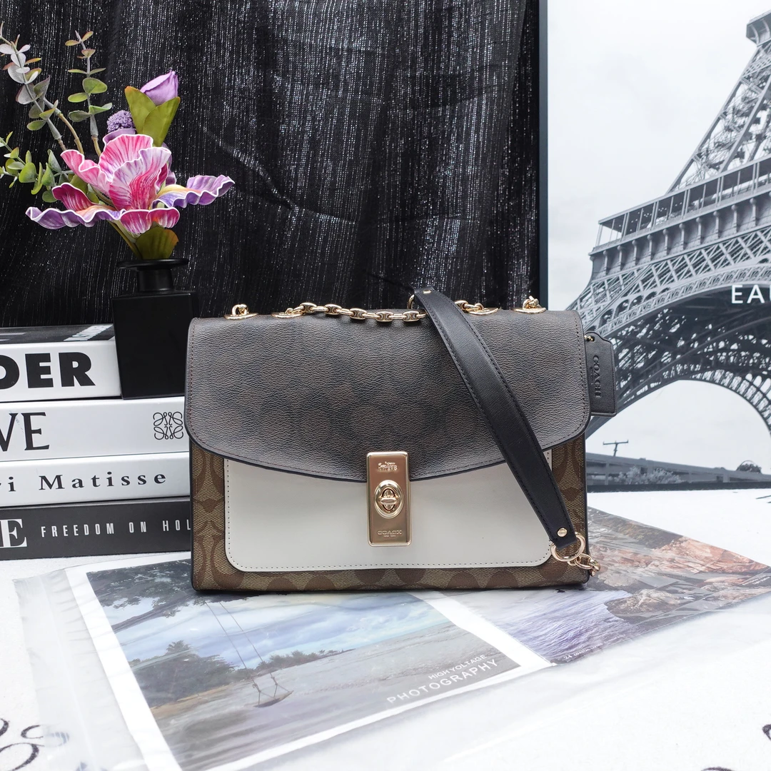 95新 COACH/蔻驰 单肩包/T10218124