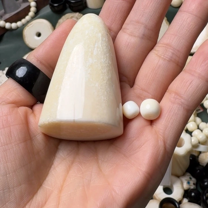 猛犸象牙手串/手链/手镯猛犸牙 牙尖 珠子