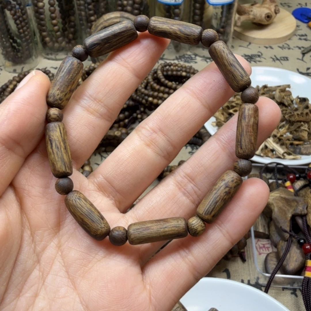 沉香碎屑沉香卡7随行单圈