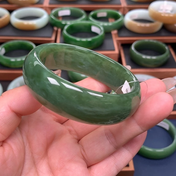 和田玉（碧玉）5960圈口未镶嵌