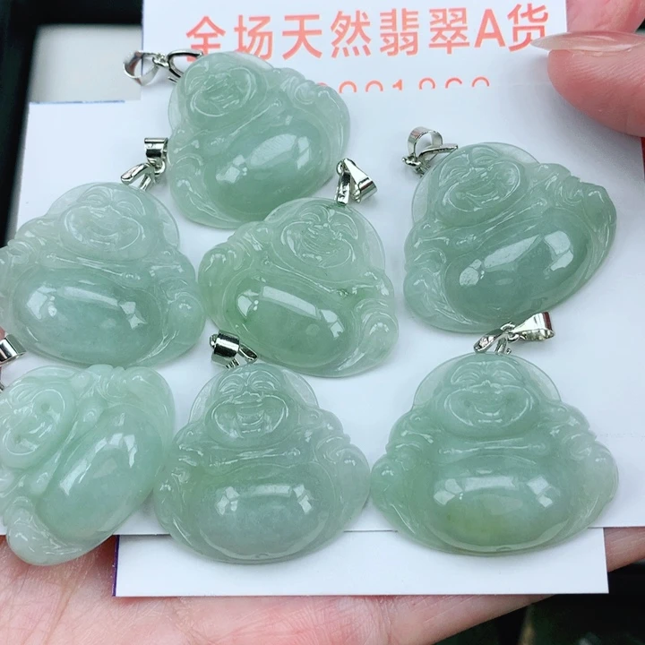 翡翠未镶嵌颈饰多样性发其1