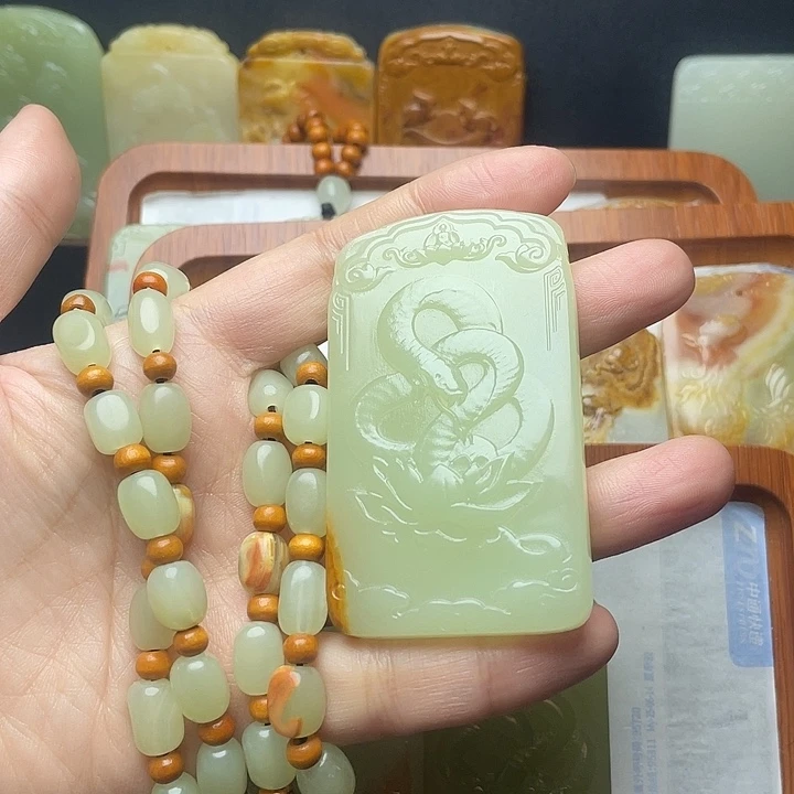林***）新疆昆仑山料牌子
