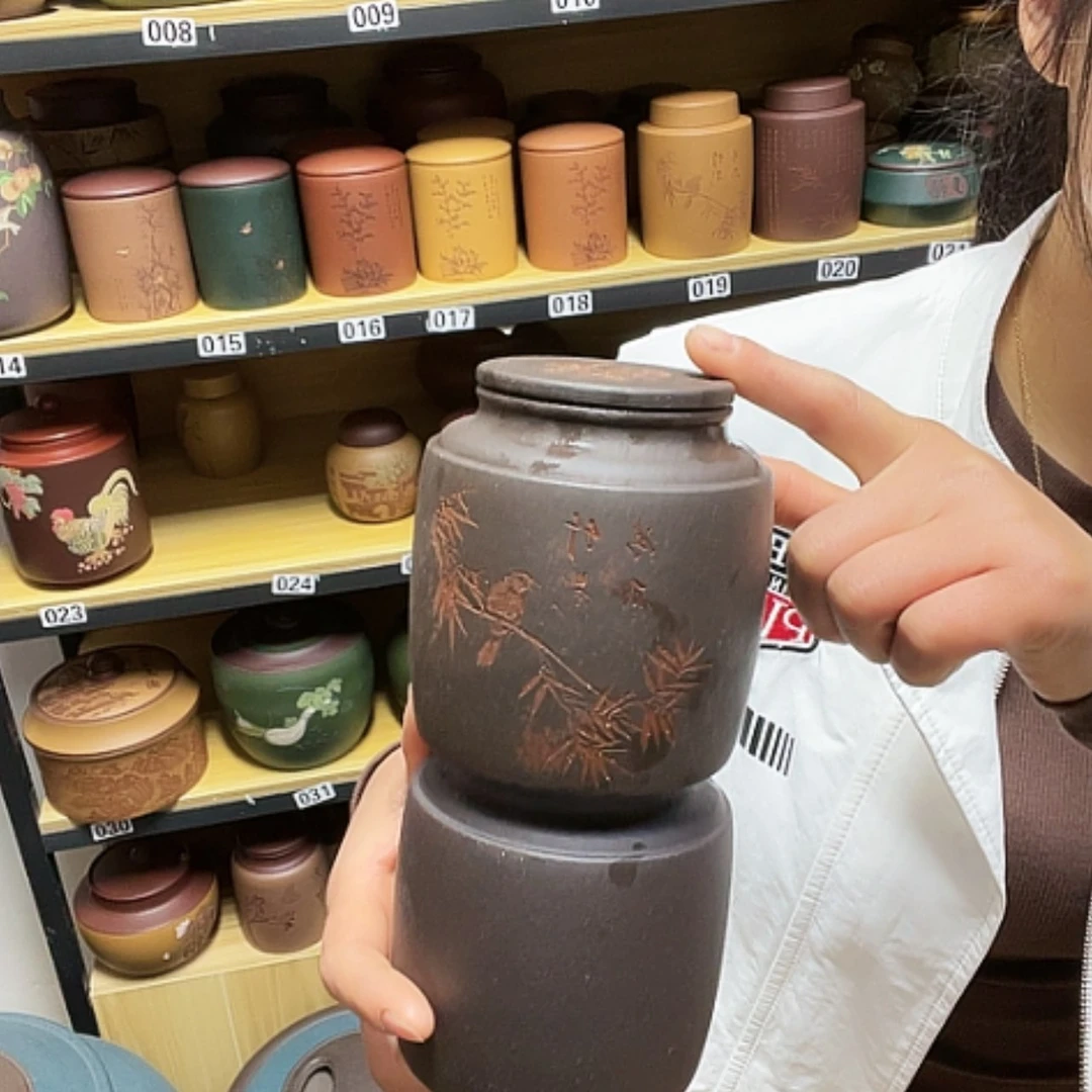 【闪购商品】紫砂茶叶罐紫砂茶叶罐