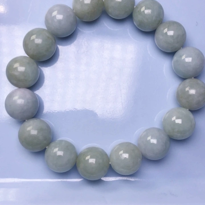 翡翠未镶嵌颈饰缅甸天然翡翠吊坠牌子珠子平安扣