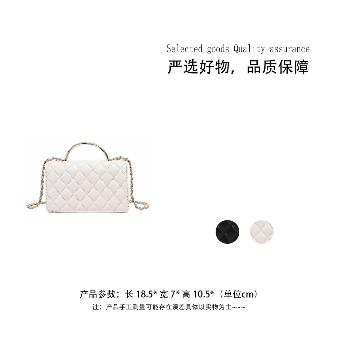 手工真皮女包  24k水钻风琴包【18.5*7*10.5*】