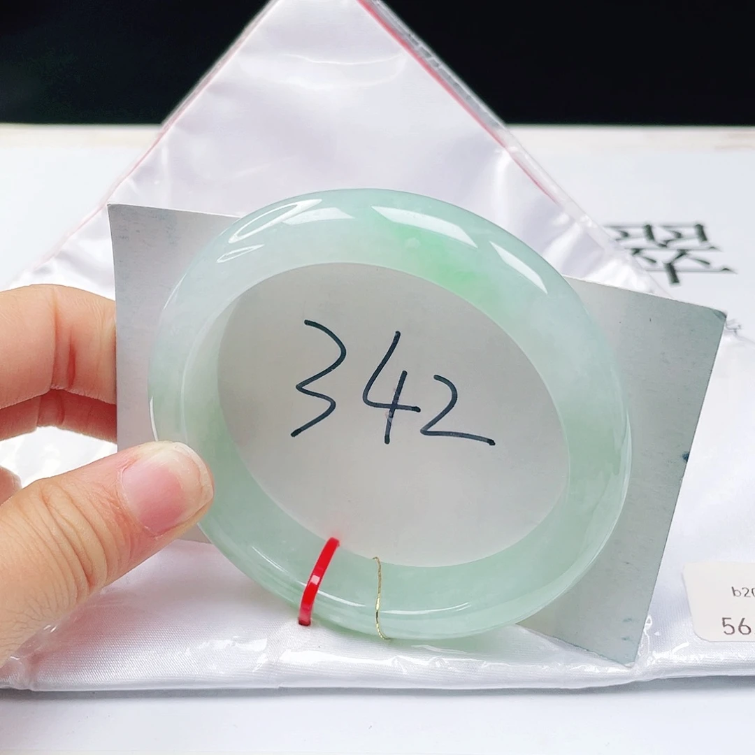 未镶嵌手镯翡翠56+正圈