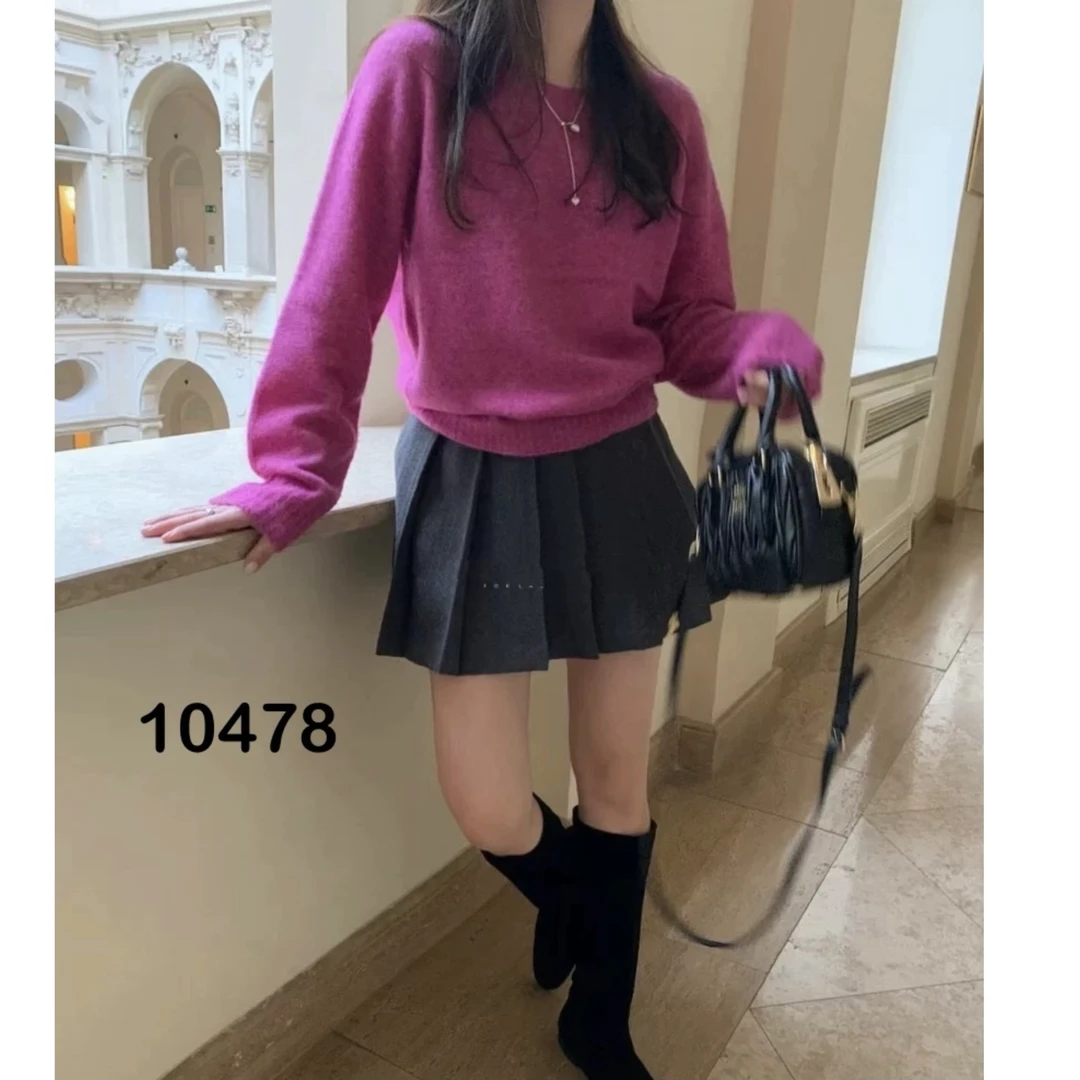 10478（部分无水洗唛，介意慎拍）SANFAN新款针织衫