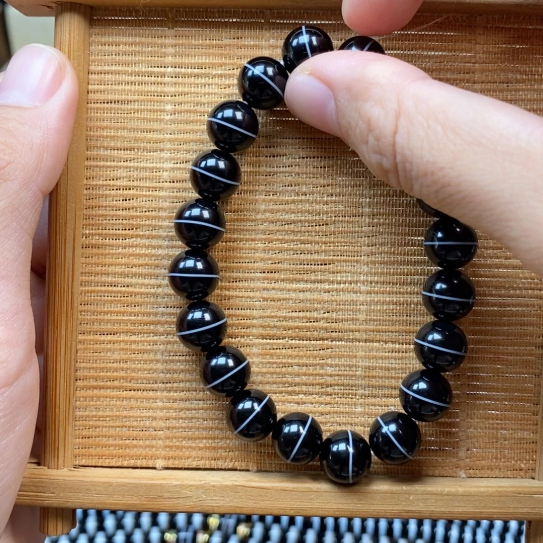 ****梯玛瑙/玉髓未镶嵌手链