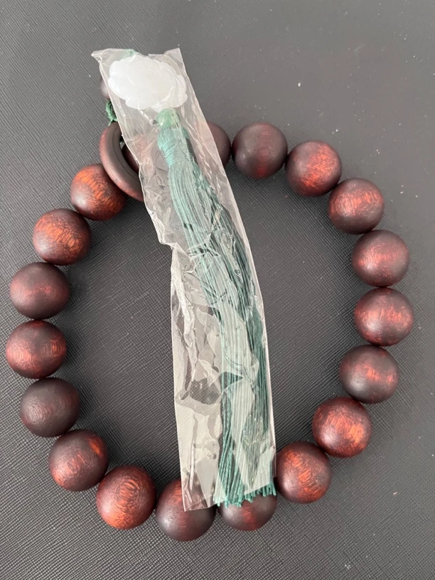 711沉木圆珠手串