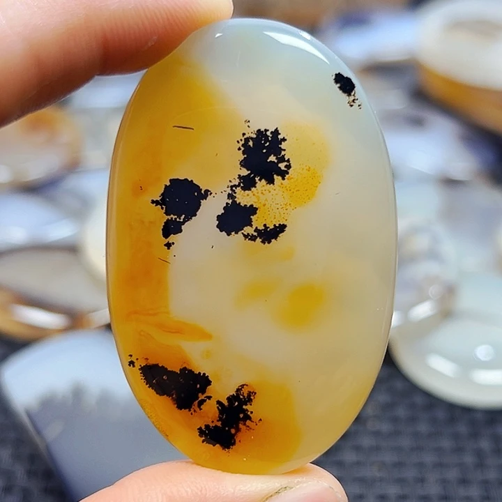 未镶嵌玛瑙/玉髓珠宝半成品