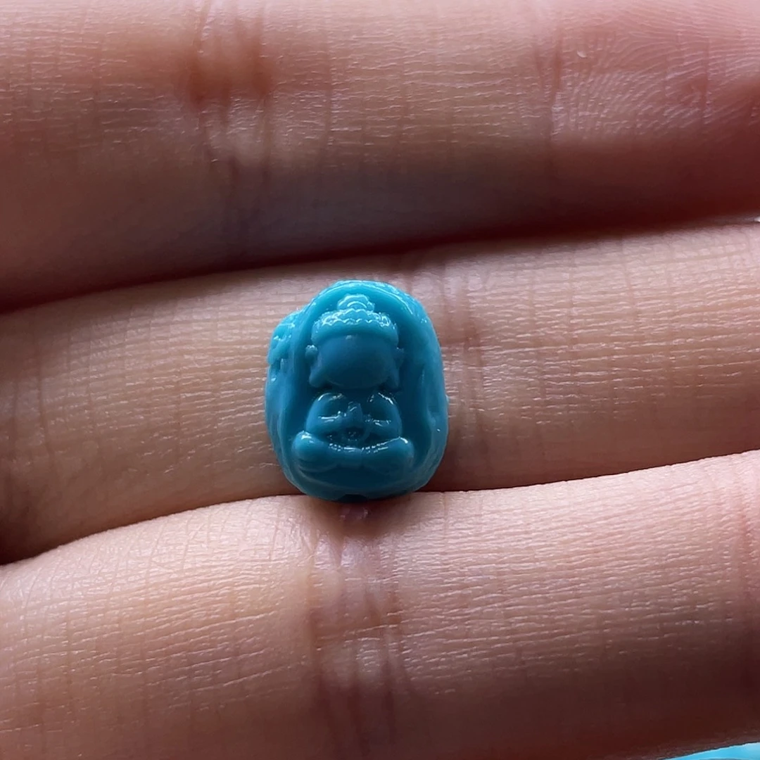 绿松石未镶嵌颈饰