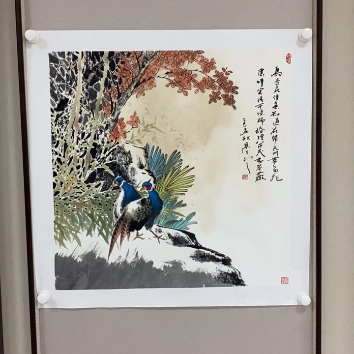 国画亲笔手绘原创