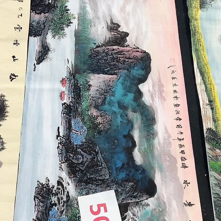 小周画廊的直播间