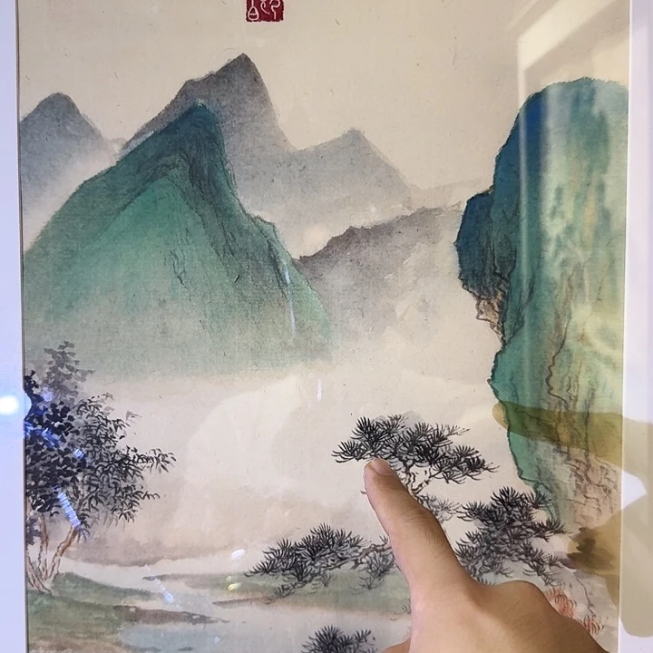 国画吴既白老师书画作品