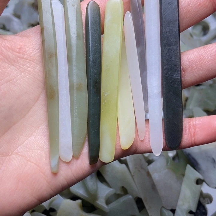 和田玉珠宝半成品未镶嵌毛*丛