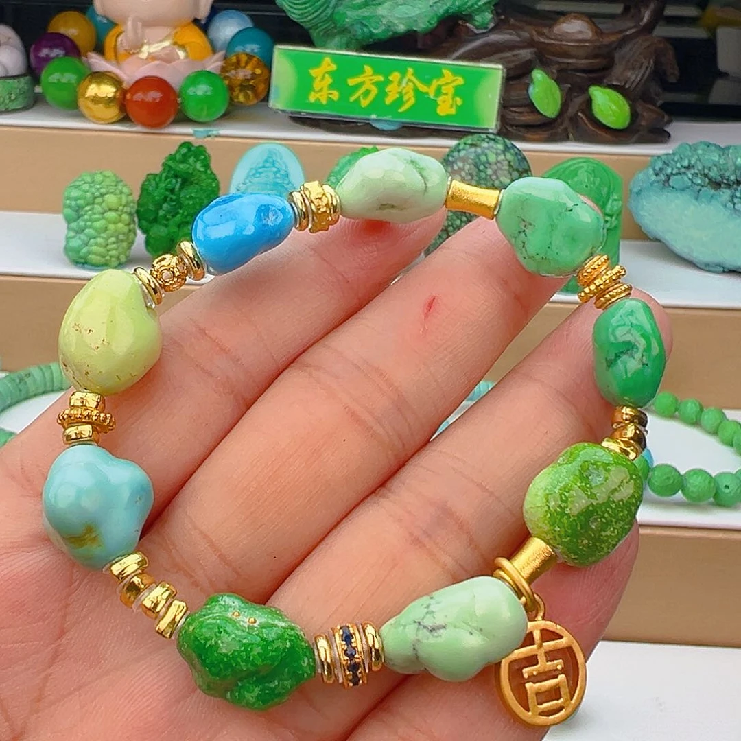 未镶嵌绿松石项链