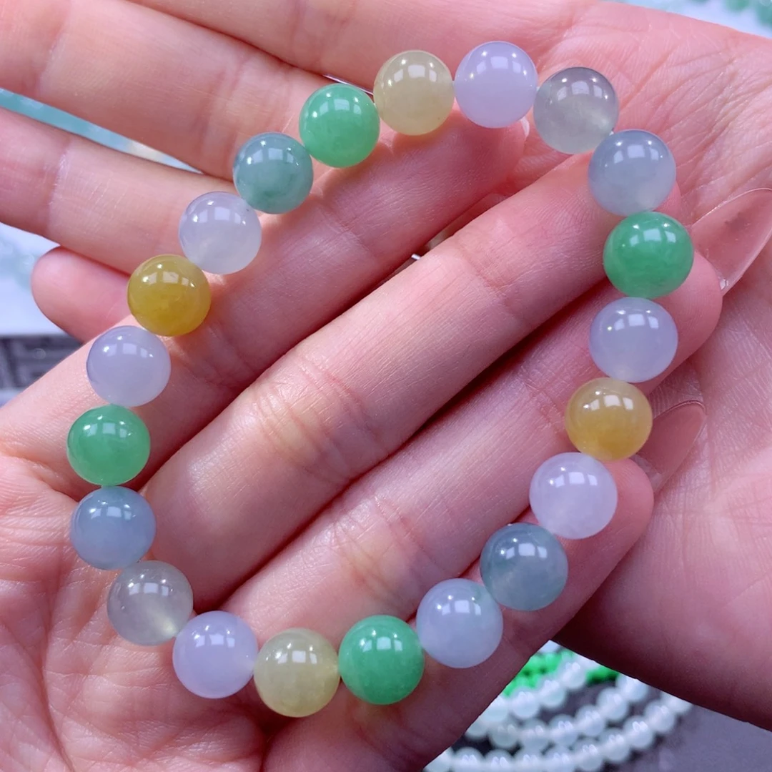 未镶嵌手链翡翠翡翠
