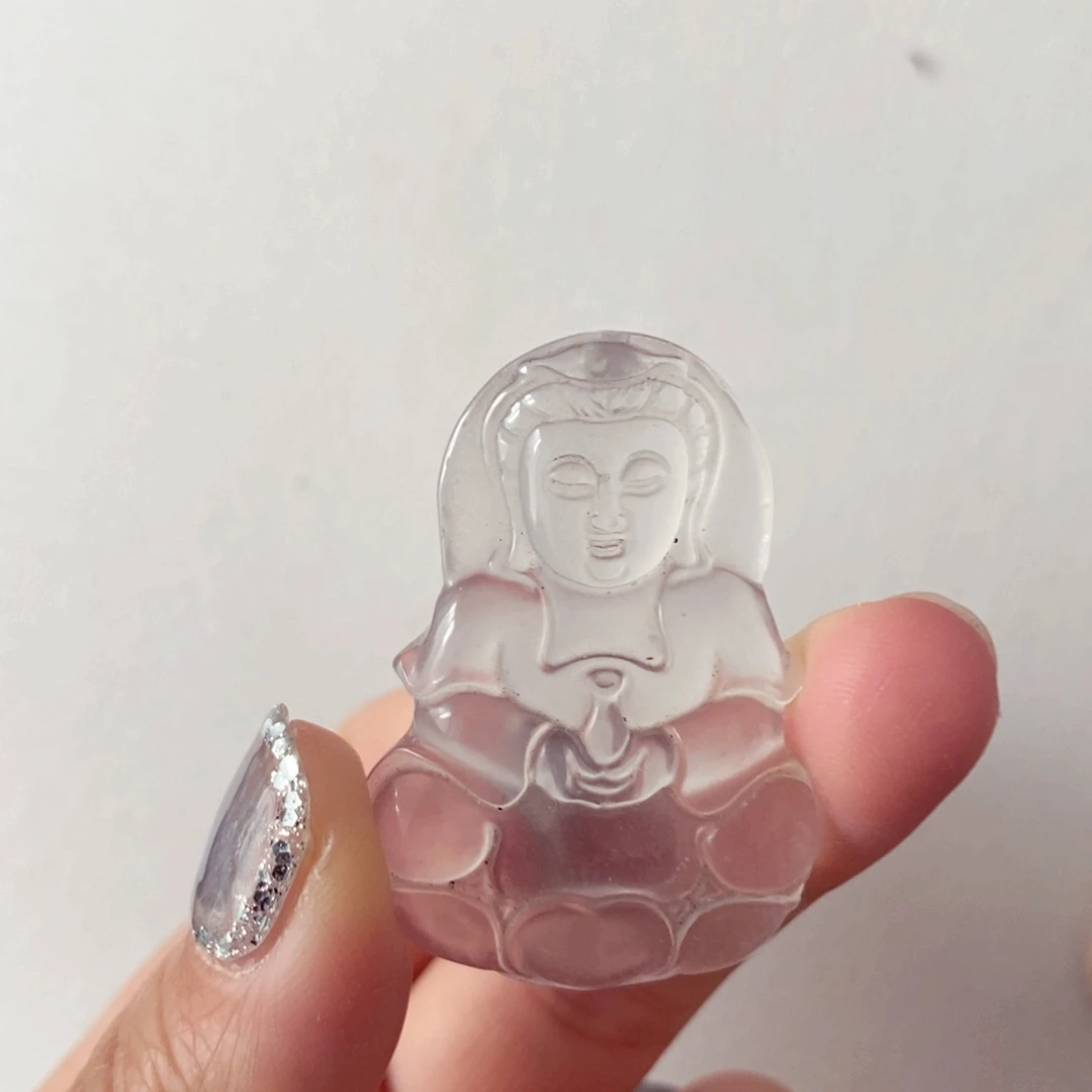 石英质玉（非洲翠）合金颈饰