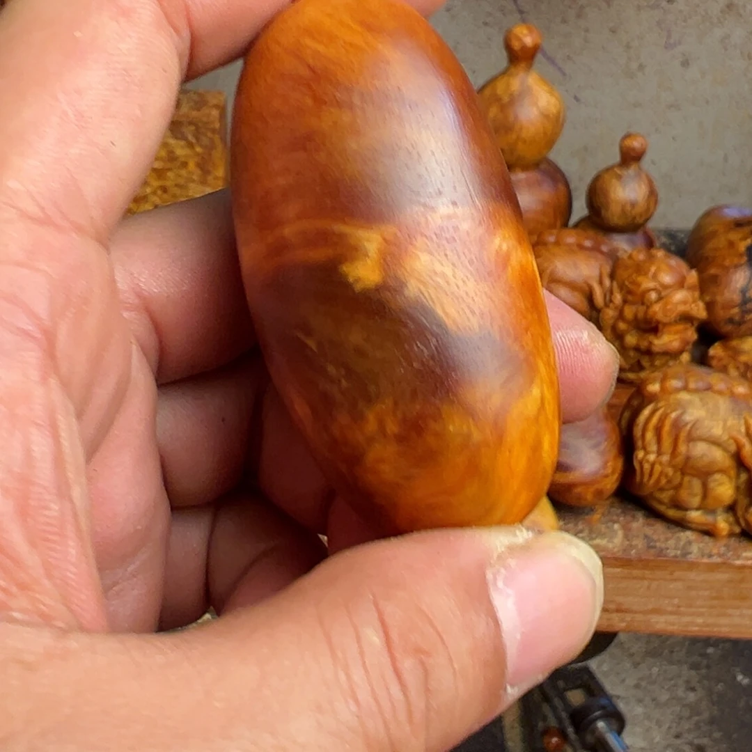 松木（琥珀木）无事牌微瑕