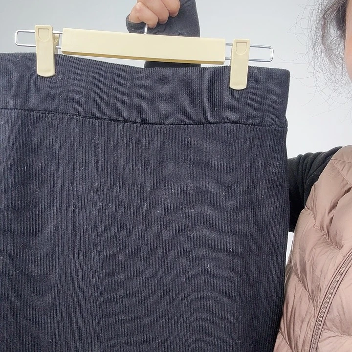 漂亮的针织裙穿到120斤