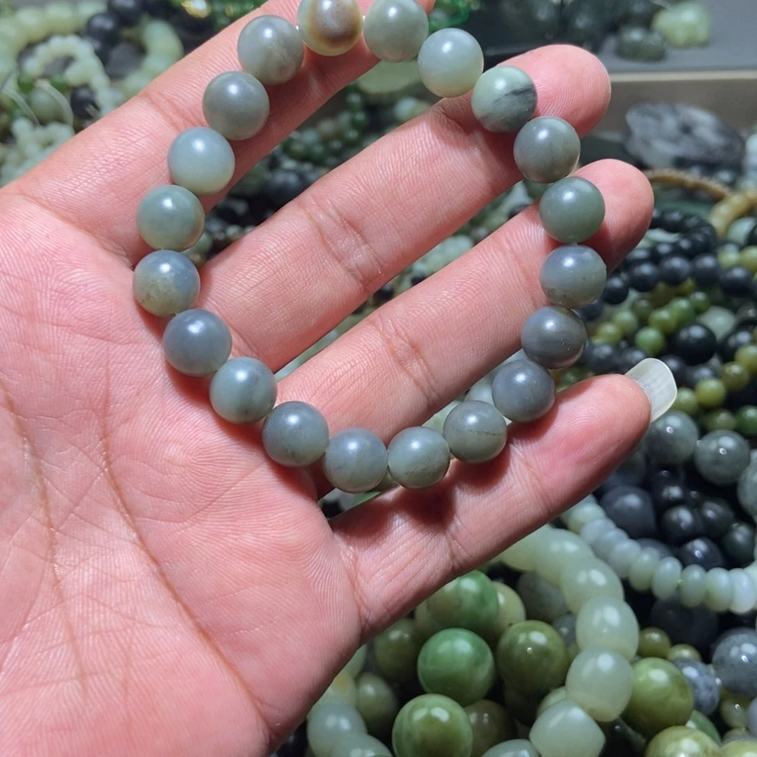 爱***乌手链未镶嵌和田玉