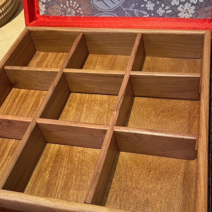 大果紫檀（缅甸花梨）其他费大果紫檀九宫格