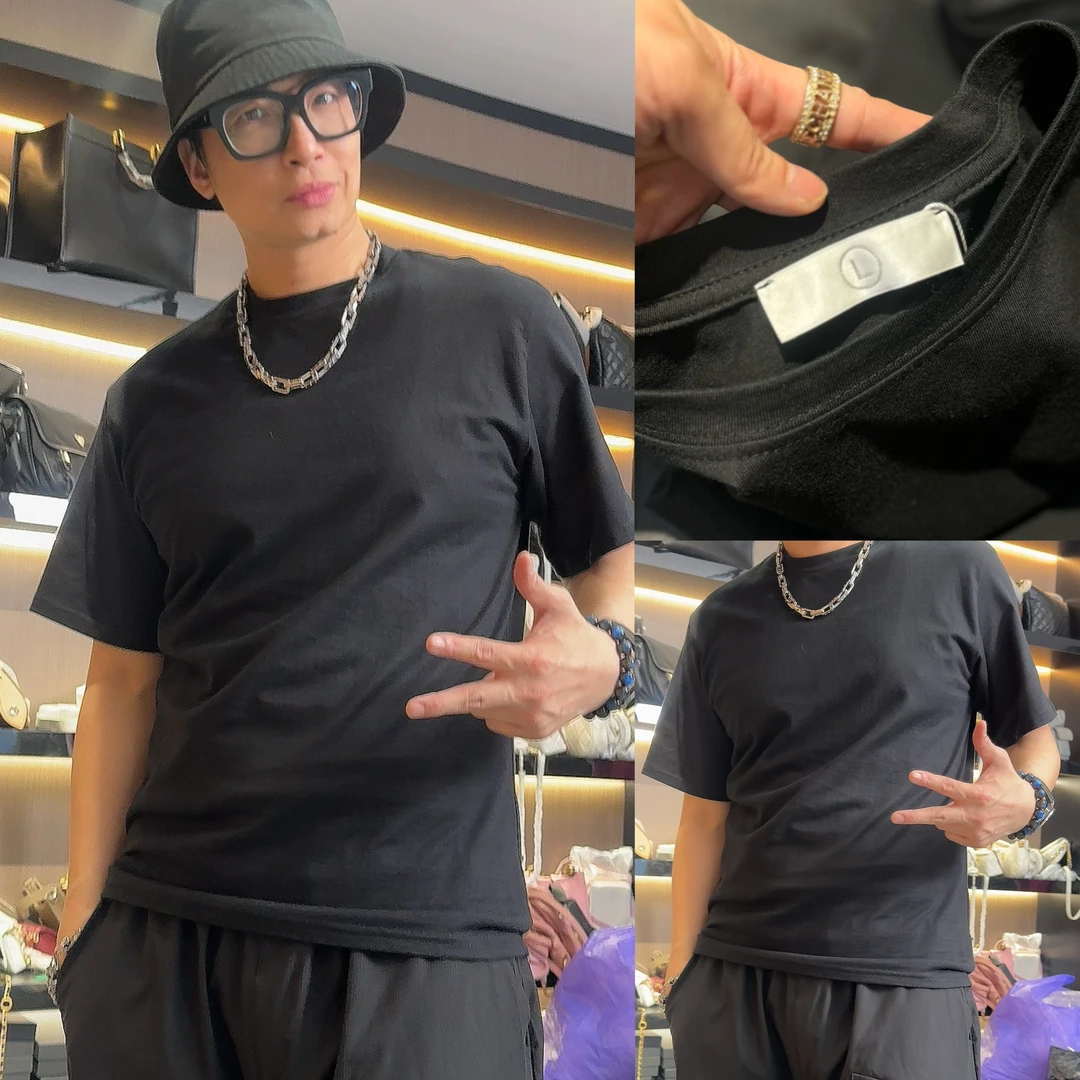30495-小领口纯色短袖T恤（建议第一遍清洗与其他衣服分开清洗）