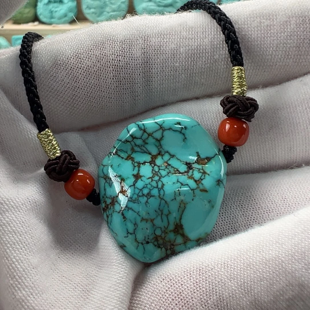 未镶嵌绿松石随形24.8mm