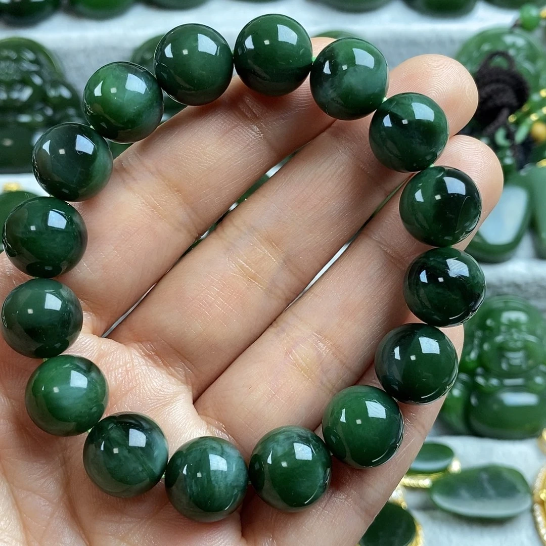 和田玉（碧玉）未镶嵌颈饰