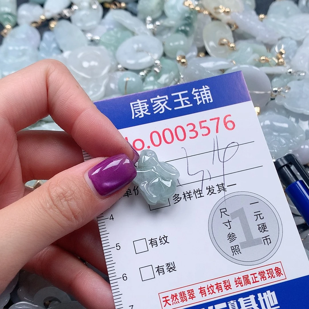 颈饰未镶嵌翡翠c