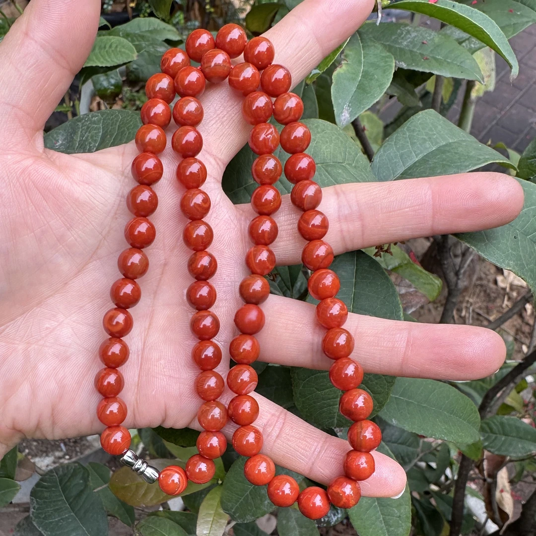 天然玛瑙项链卡8无酸洗注胶