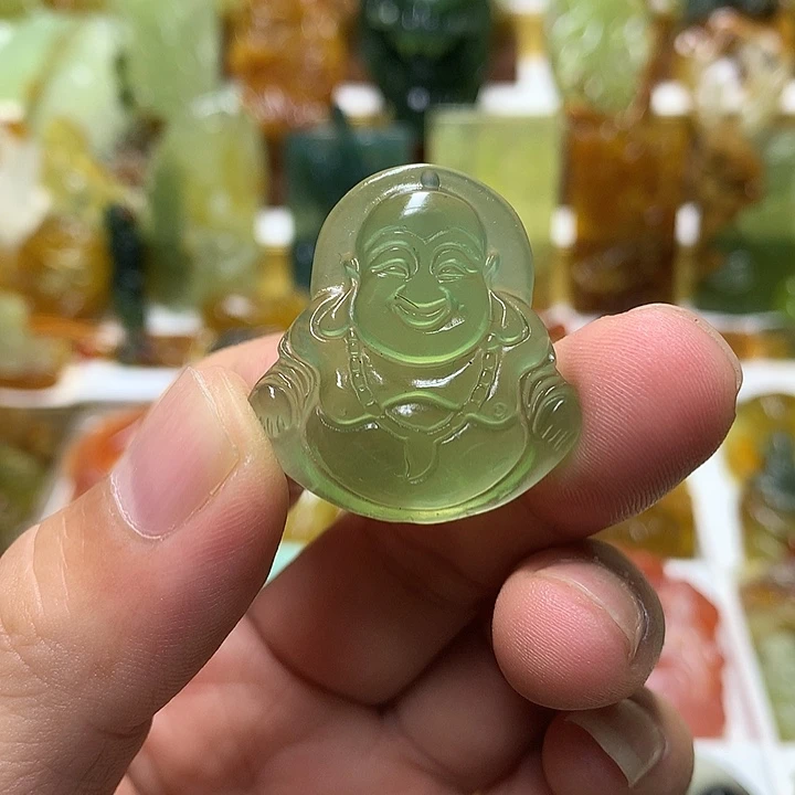 蛇纹石玉未镶嵌珠宝半成品