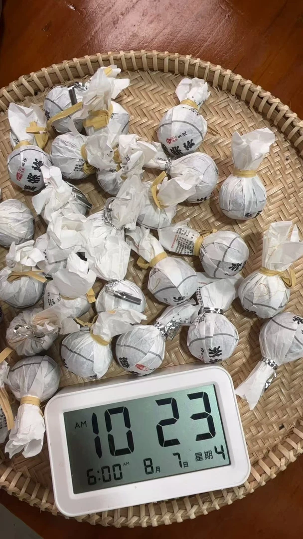 老吴严选-2022年【春】正气塘普洱生茶龙珠 8-7