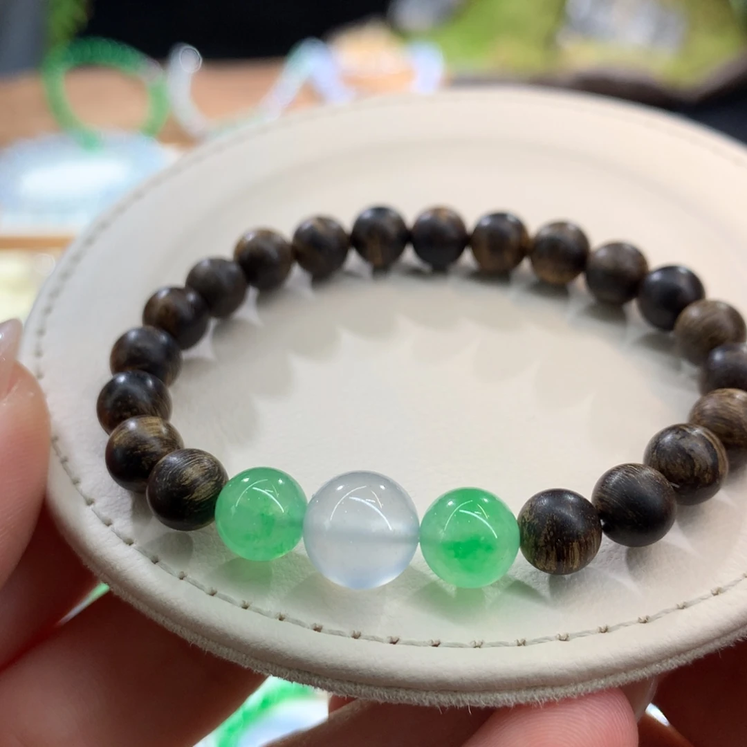 翡翠散珠高冰卡7.4-9.4