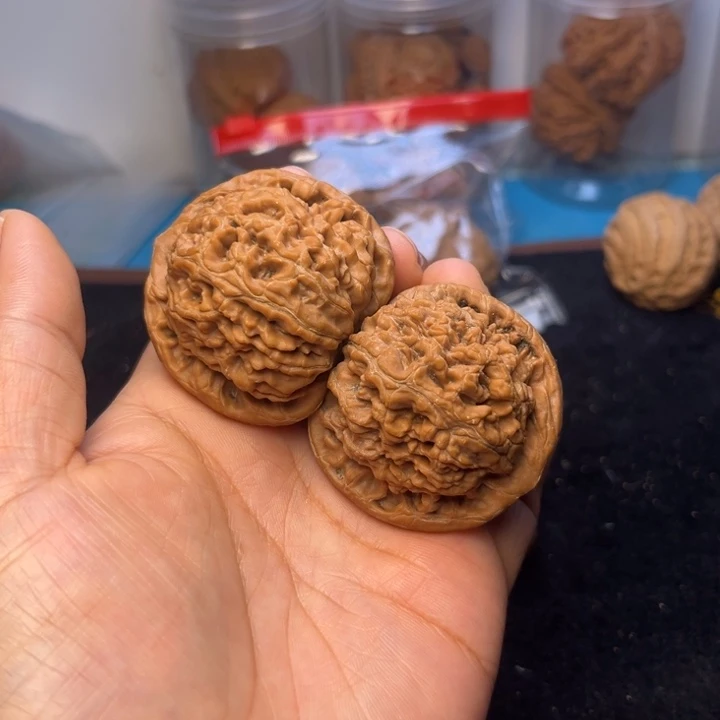 核桃46尺全品水龙纹师子头