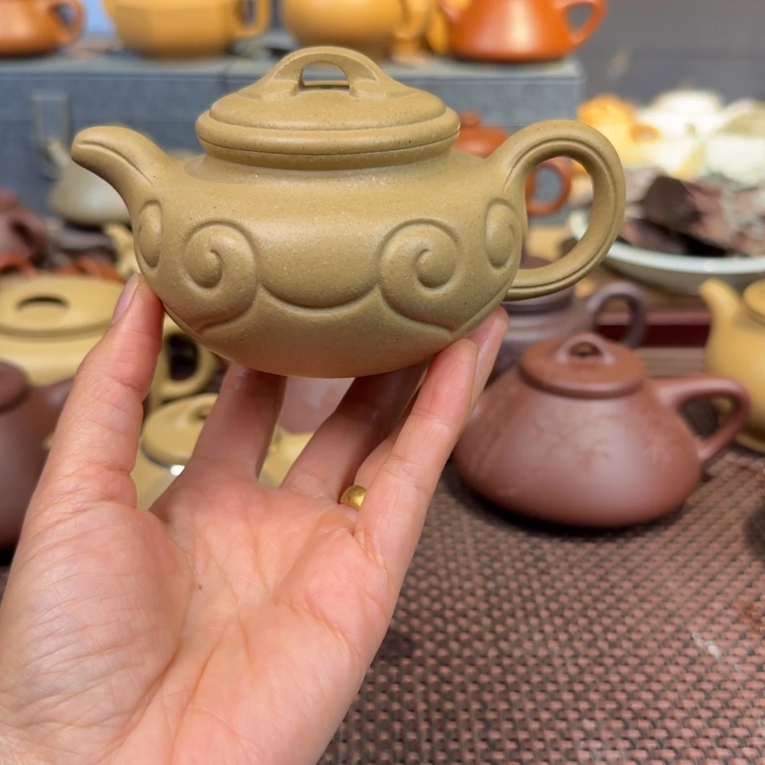 心***走茶壶本山绿泥梨皮200毫升左右