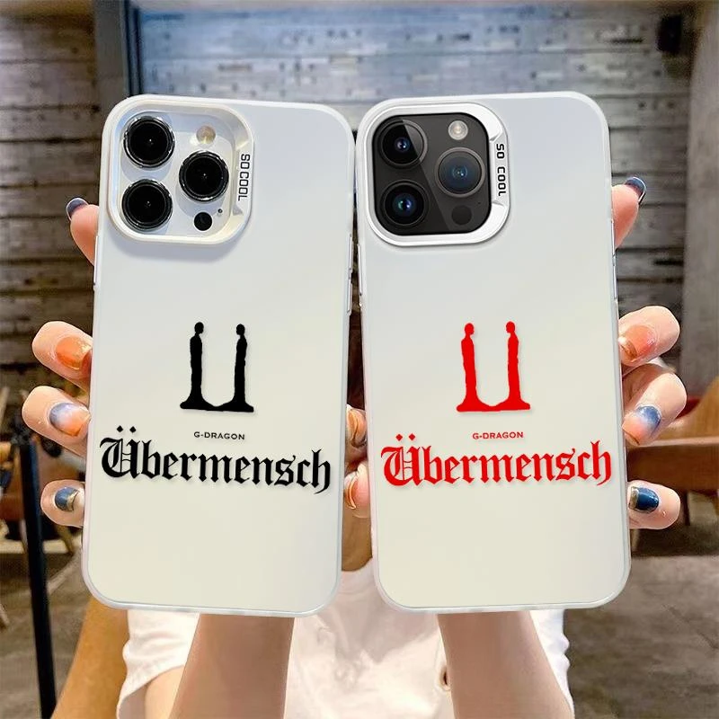 权志龙G-DRAGON正规三辑适用苹果16promax手机壳小米15高级感情侣