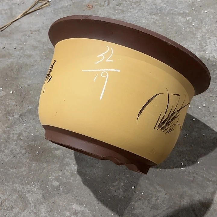 宜兴紫砂花盆，现货发